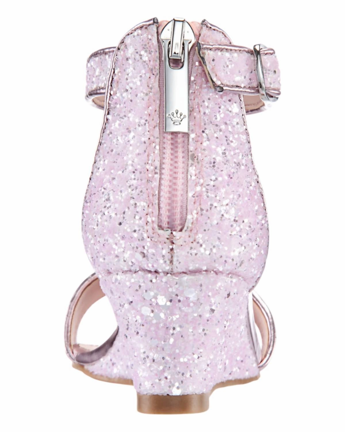 Girl's Kristina Sandal In Pink Seam Free Upper All Ground