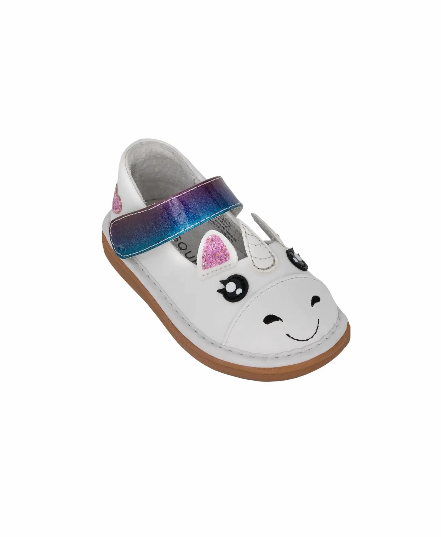 Girl's Unicorn Shoes In White Anti Perspiration