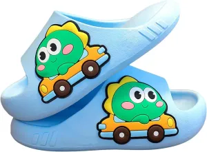Girl's Sandals Soft Sole Boys And Girls Slippers Comfortable Soft Sole Thick Bottom Non Slip Home Cute Cartoon Slippers