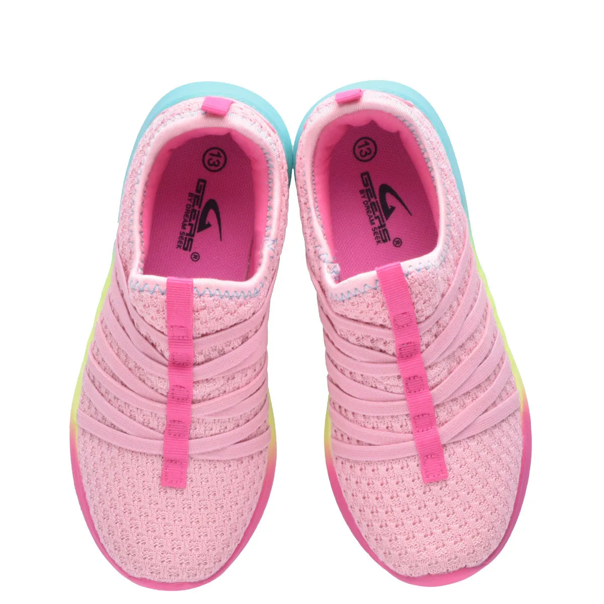 Girls Sneakers Slip On Kids Shoes for Toddlers and Little Girls
