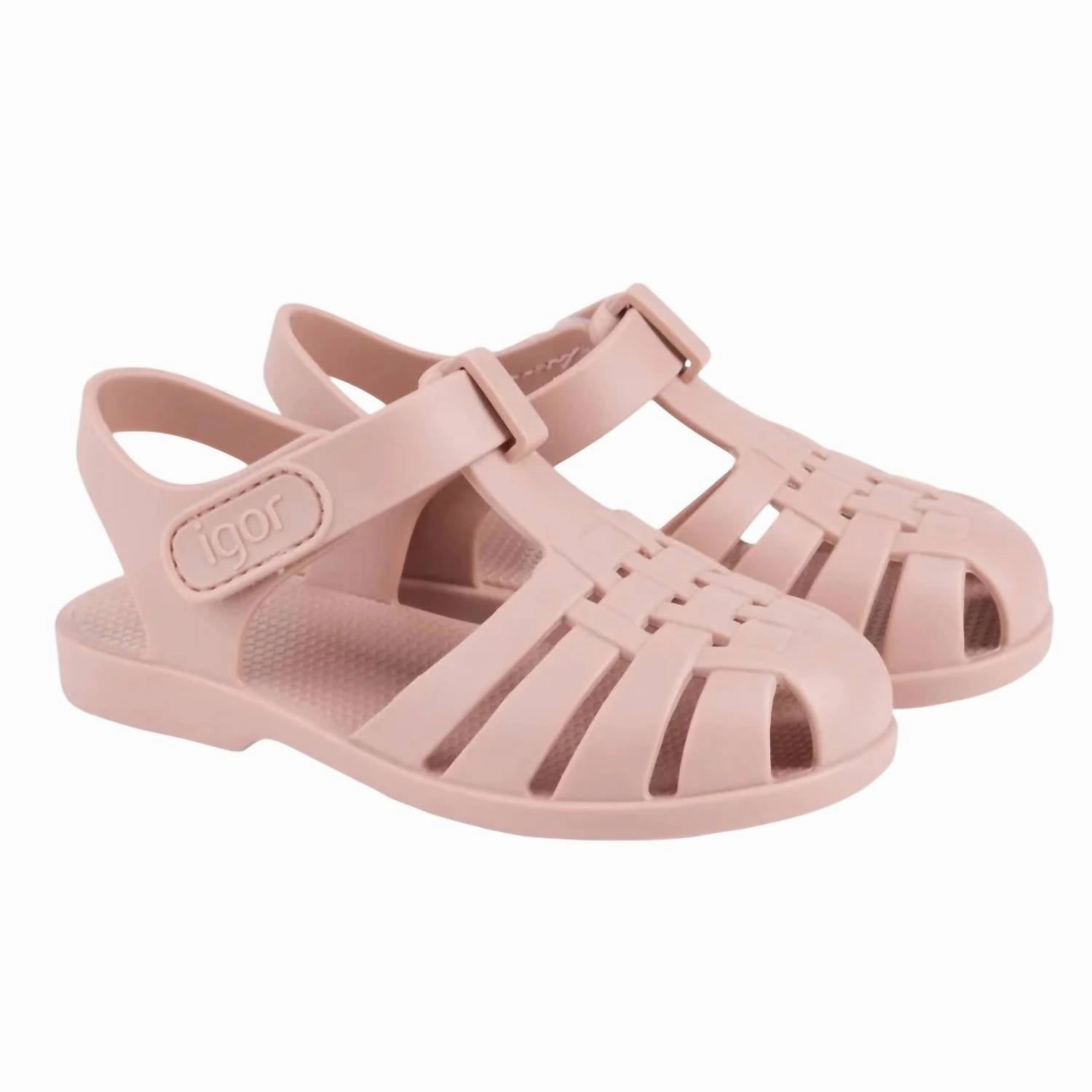 Girls' Classica V Maquillaje Sandal In Blush Hexagonal Tread Pattern Soft Walk