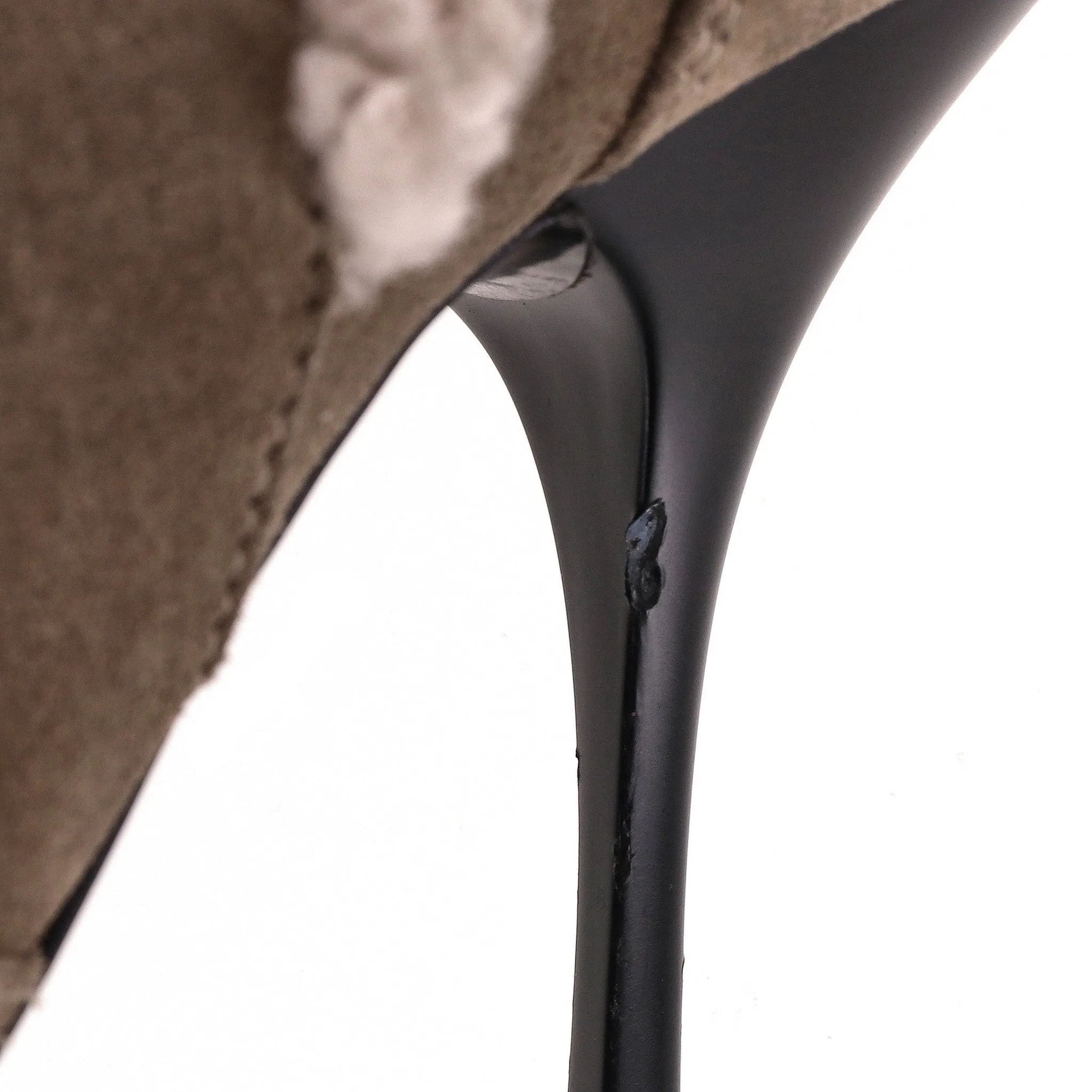 Giuseppe Zanotti Suede Ankle Boots With Shearling Trim. Size 39.5