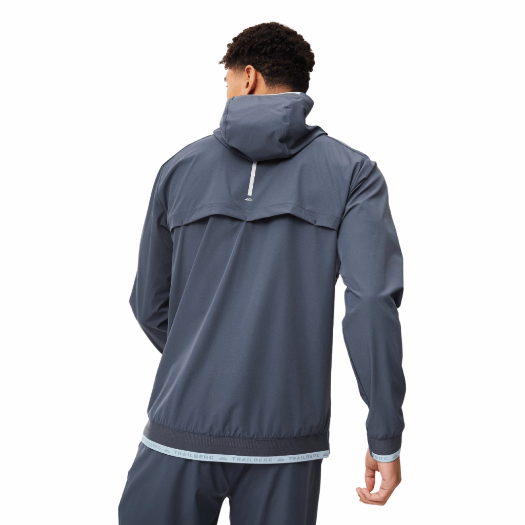 Grid Backlined Interior Trailberg Frontier 2.0 Hooded Jacket Men