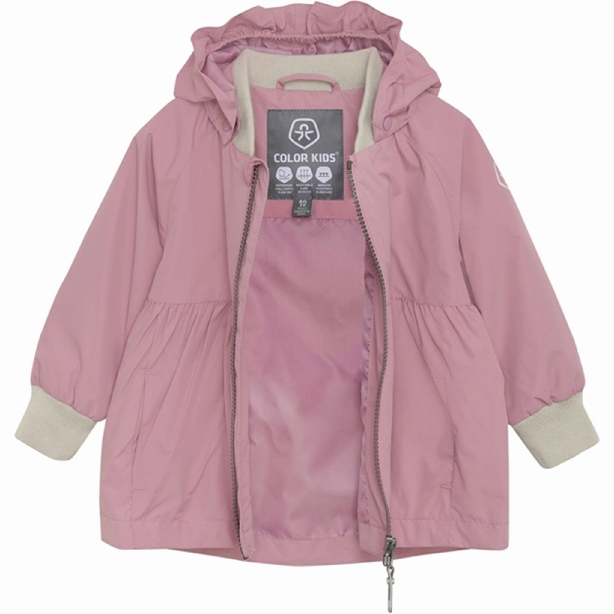 Color Kids Jacket Foxglove Articulated Ergonomic Fit
