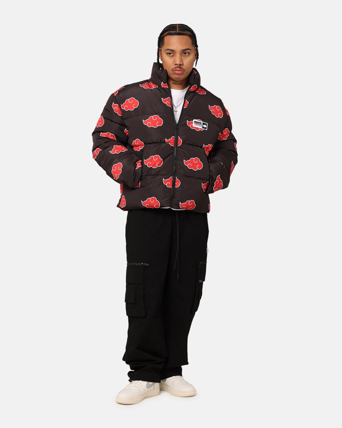 leggings Goat Crew X Naruto Akatsuki Puffer Jacket Black