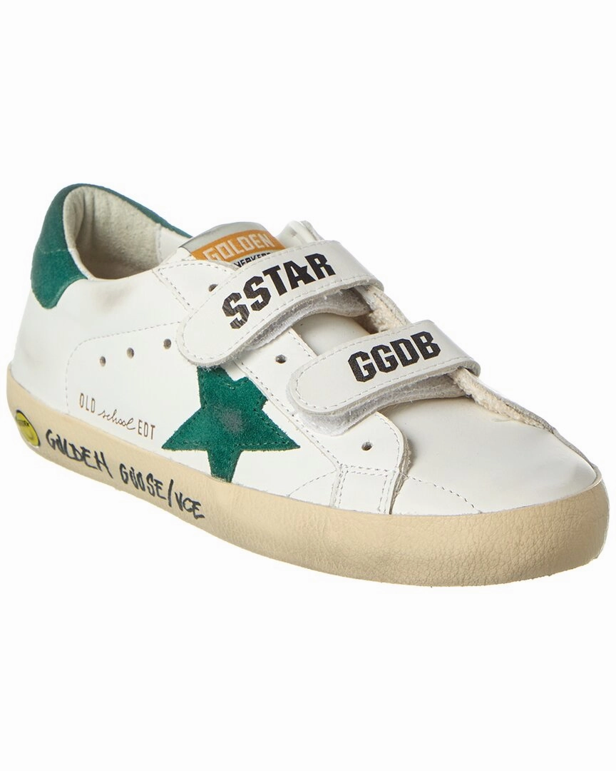 Golden Goose Old School Leather & Suede Sneaker Lockdown Heel