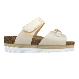tassel Chic Motion Goldstar Ciabatta Donna GS4888M - Sandalo Casual con Sottopiede in Pelle