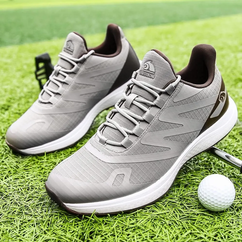 Golf Shoes Men Professional Golf Wears Breathable Spikeless Golfers Sneakers Anti Slip Walking Footwears