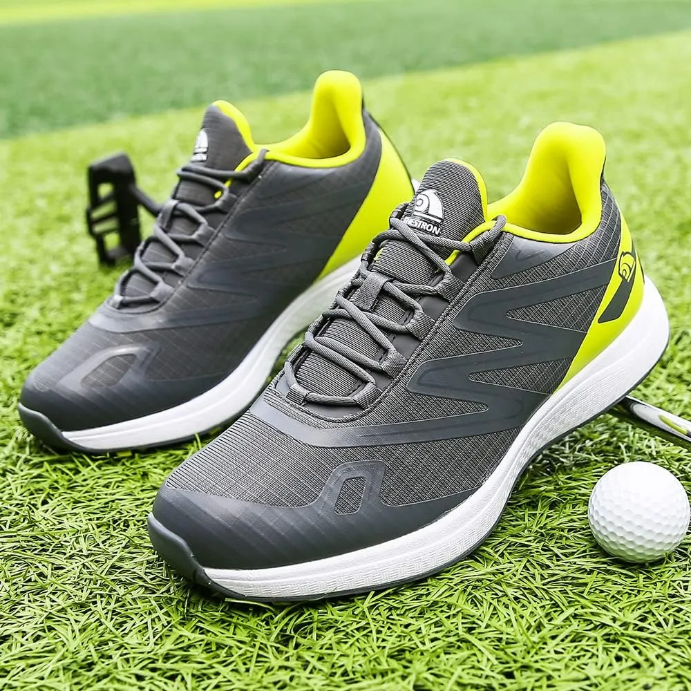 Golf Shoes Men Professional Golf Wears Breathable Spikeless Golfers Sneakers Anti Slip Walking Footwears