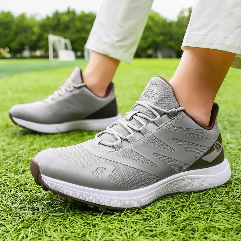 Golf Shoes Men Professional Golf Wears Breathable Spikeless Golfers Sneakers Anti Slip Walking Footwears