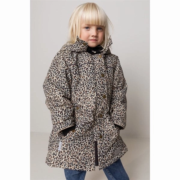 MarMar Omanda Winter Jacket Leopard Technical Outerwear HiddenPockets