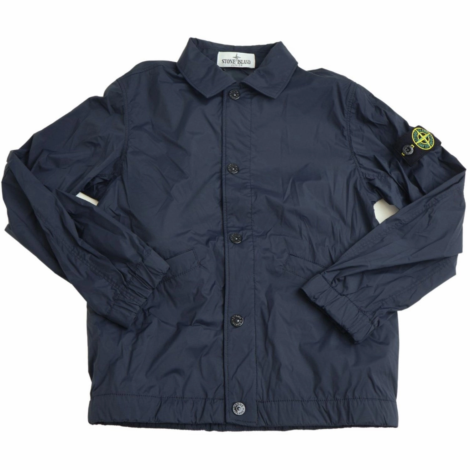 Seamless Street Fit Stone Island Navy Blue Jacket