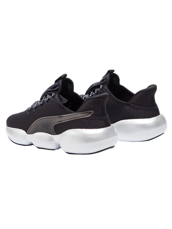 Temperature Regulating Breathable Knit Texture Puma scarpa sneakers da donna Mode XT 192266 01 nero