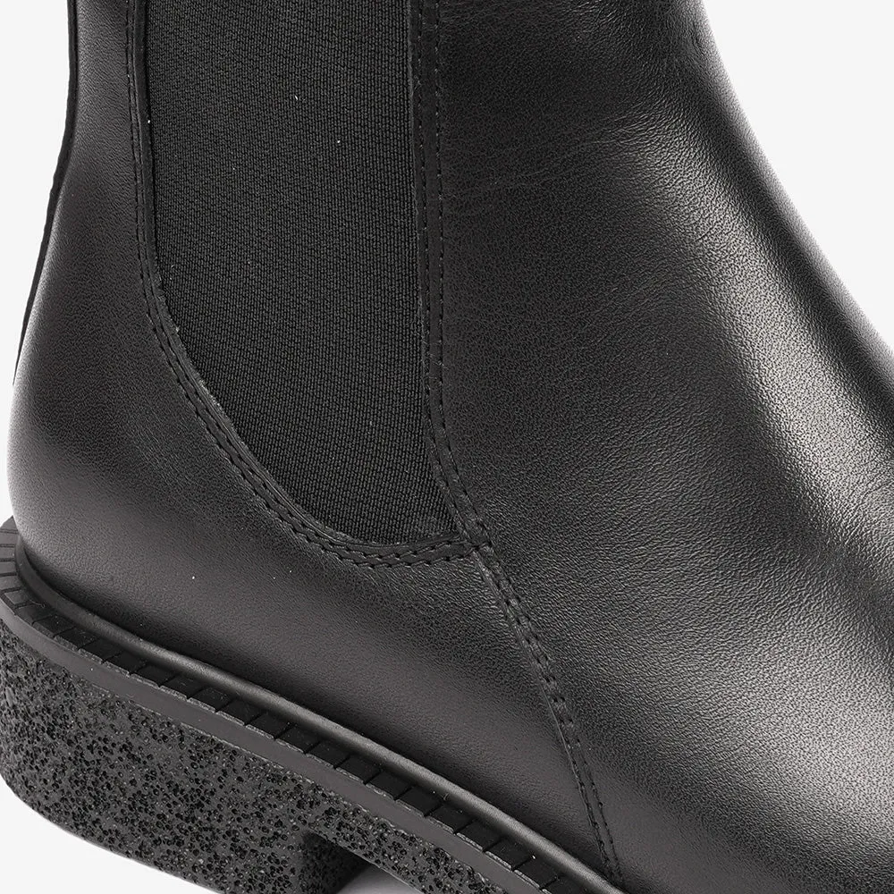 Greyder Women's Medium Heel Formal Boots in Black