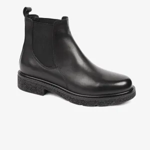 Greyder Women's Medium Heel Formal Boots in Black