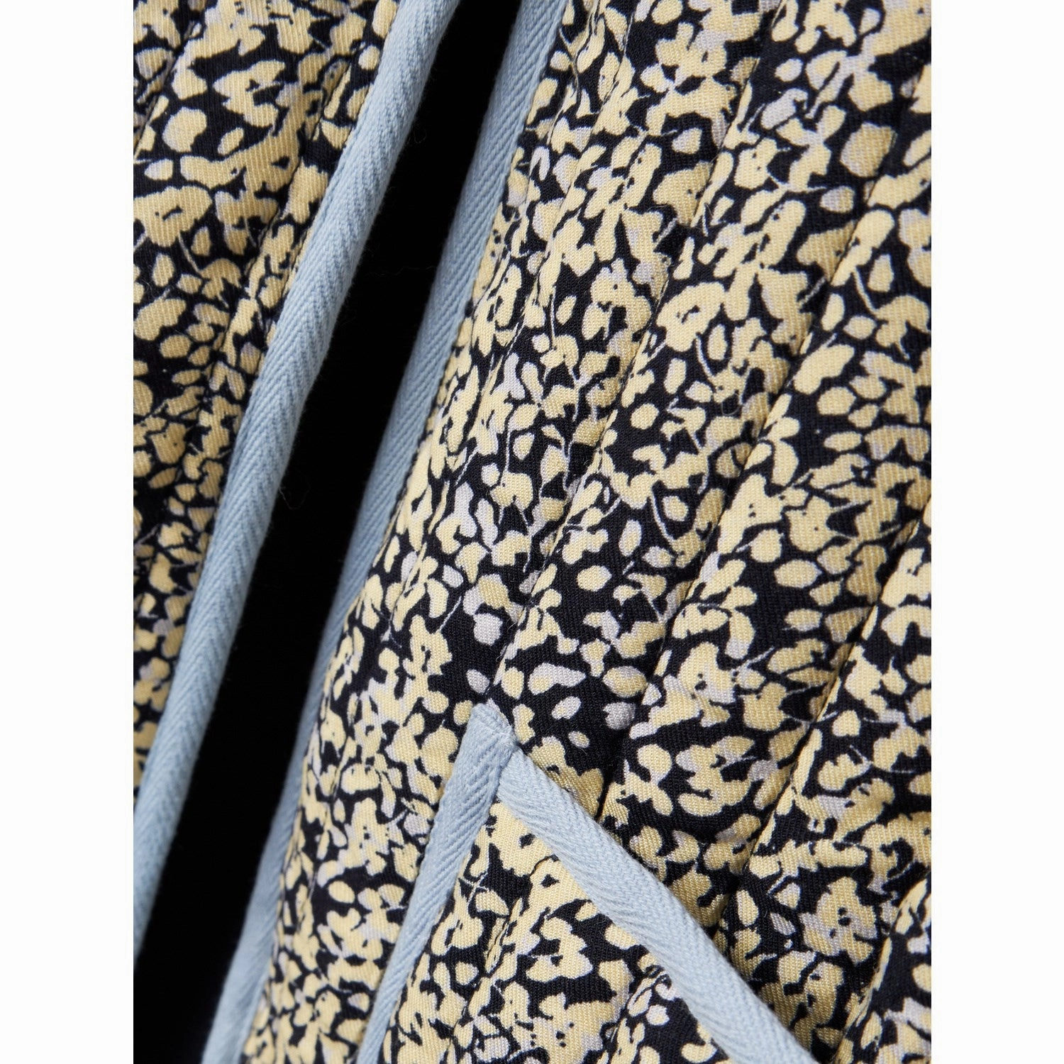 Name It Pastel Yellow Tirulle Piping Cardigan Thick Fabric Hooded Versatile Design
