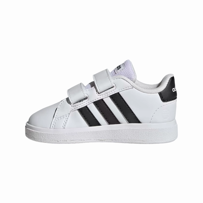 machine - washable - convenience shoes adventure running shoes Adidas scarpa sneakers con strappo da bambino Grand Court 2.0 2.0 CF GW6527 bianco-nero