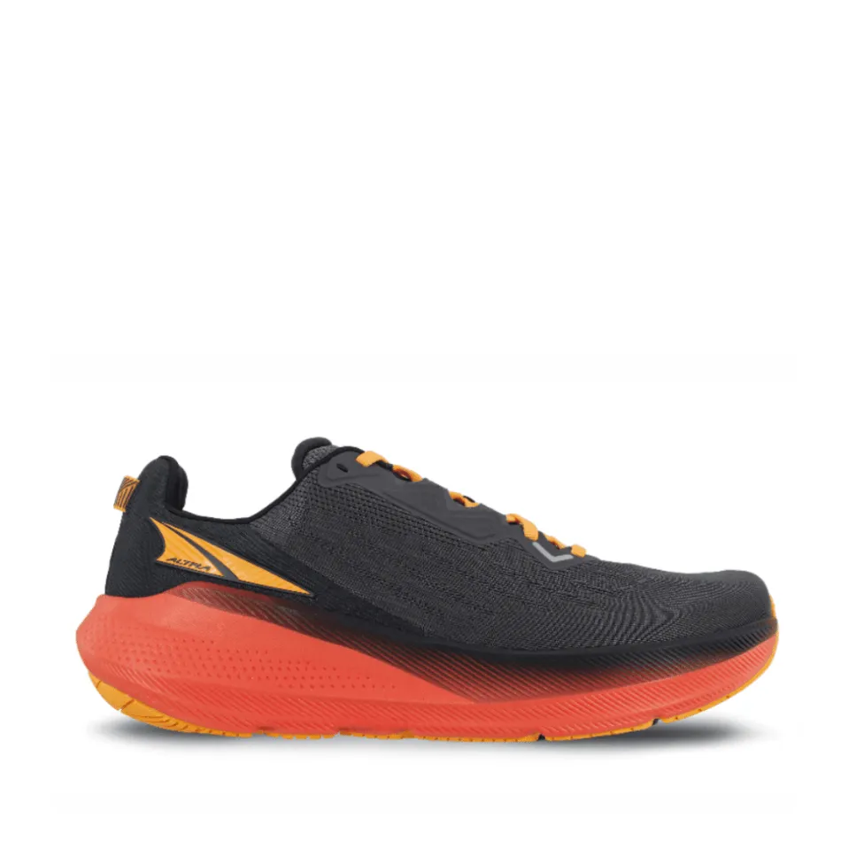 travel - running shoes Altra Men's FWD Via Running Shoes in Black/Orange SS25