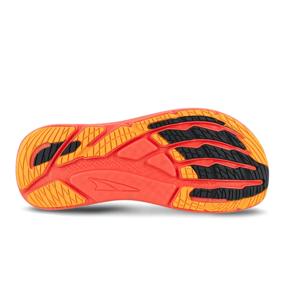 abrasion - resistant shoes Altra Men's FWD Via Running Shoes in Black/Orange SS25