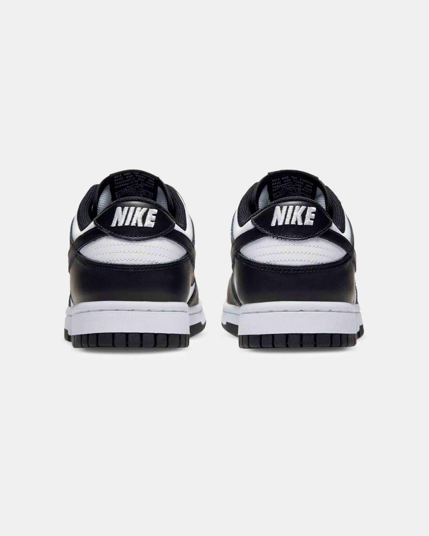 Comfort Stability running in a tied - arch bridge area shoes Nike Women's Dunk Low "Panda" White/Black/White