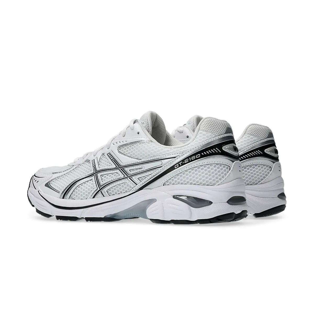 GT-2160 'White Pure Silver' Low Cut Design Sock Like Fit