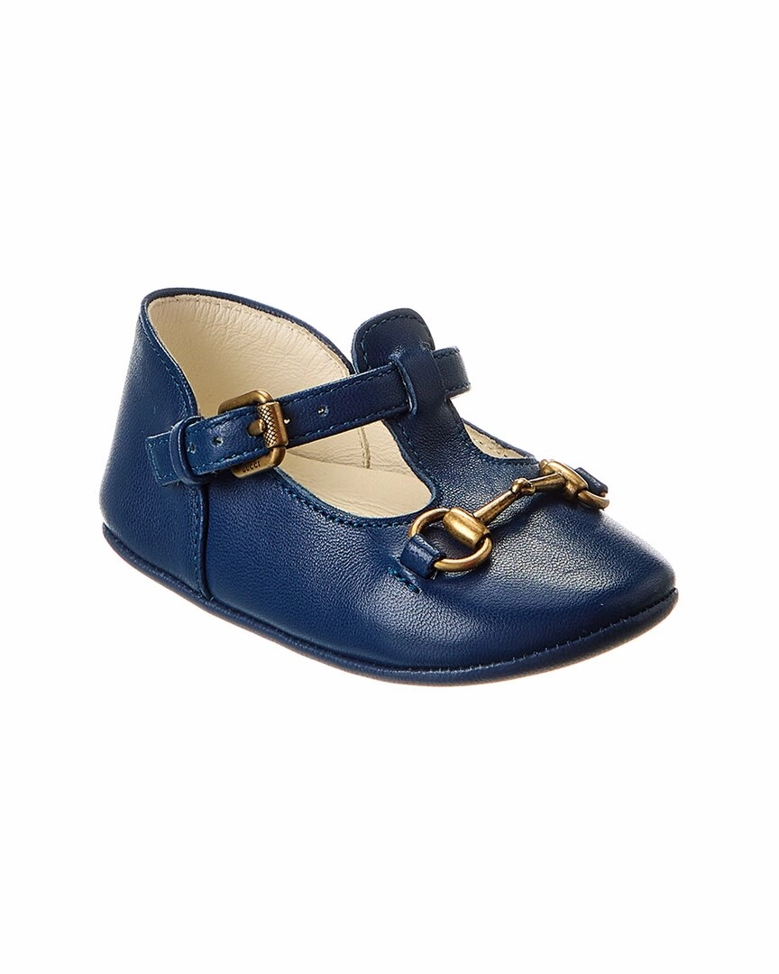 Gucci Leather Ballerina Flat Steady Form