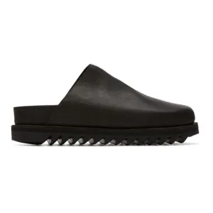 Guidi Black Calfskin Slip-On Loafers