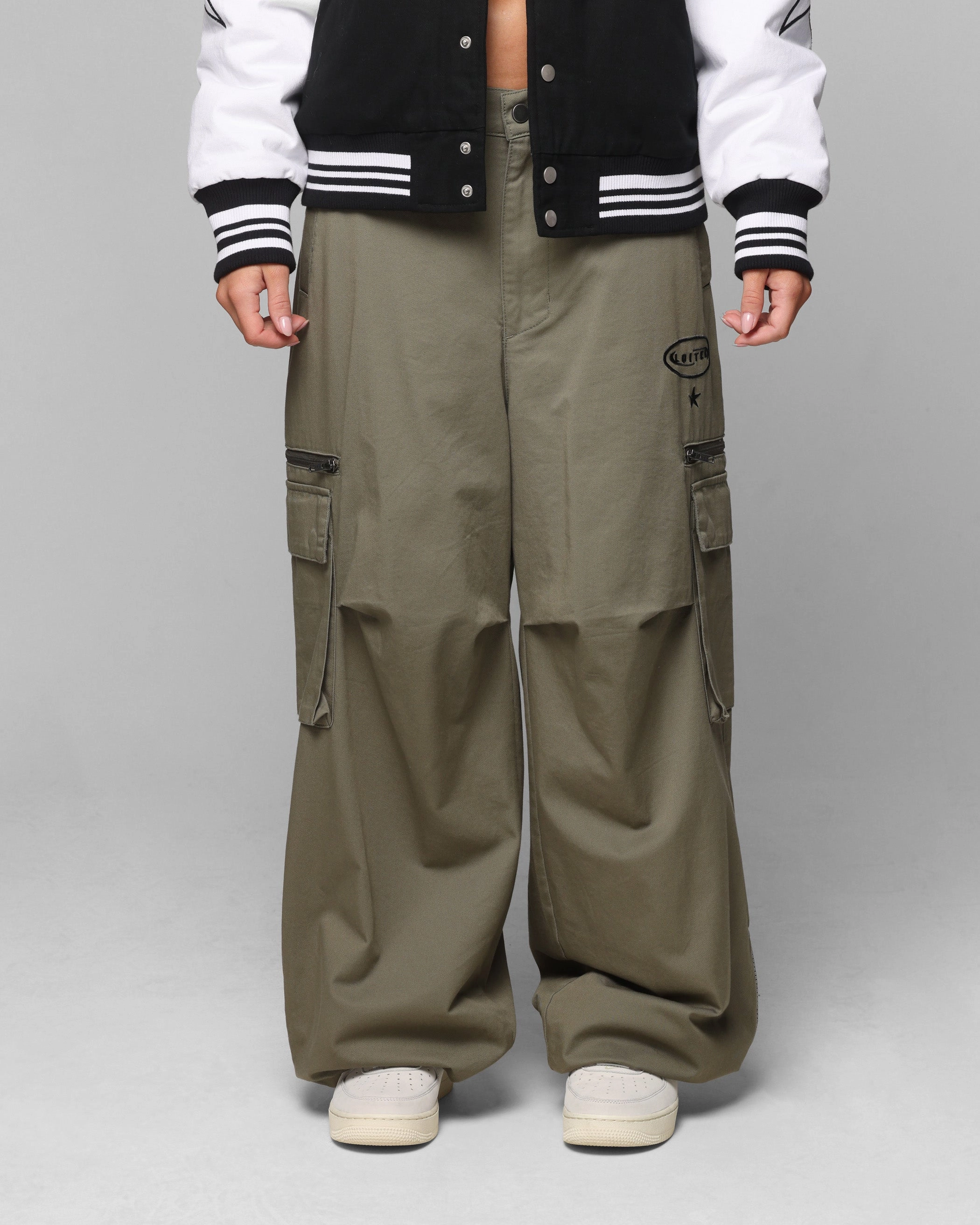 Loiter Shadow Cargo Pants Khaki Breathable Layer Flex Fit Design