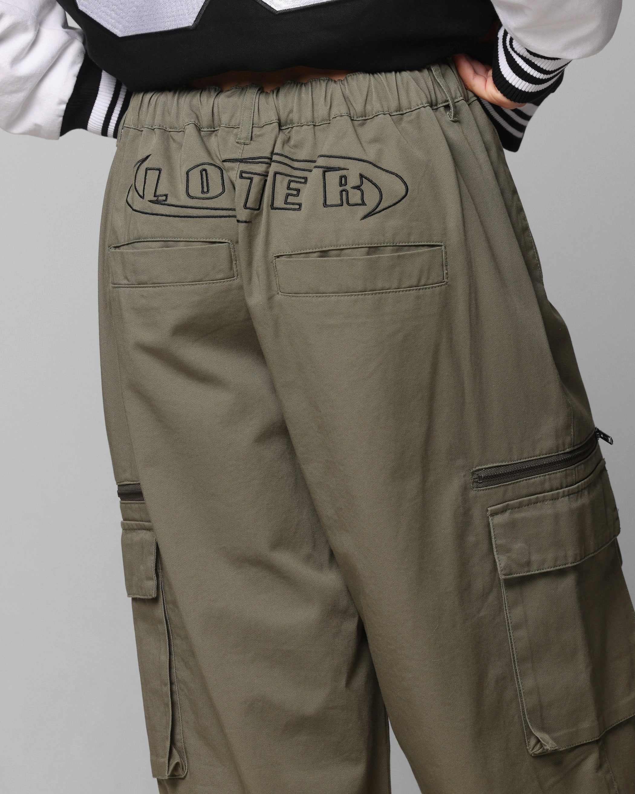Loiter Shadow Cargo Pants Khaki On The Go