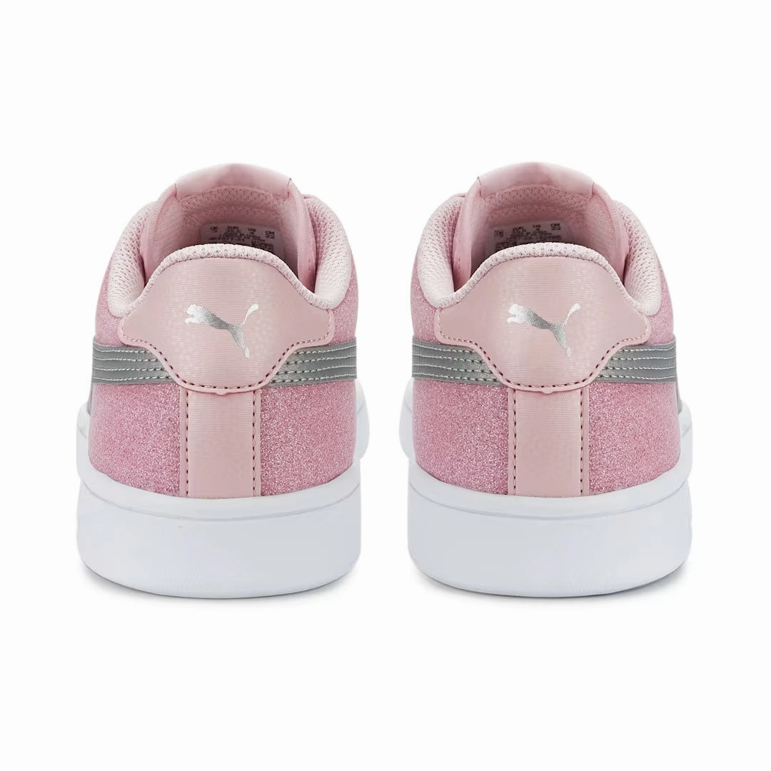 Puma - Kids' (Junior) Smash V2 Glitz Glam Shoes (367377 31) Walk Casual