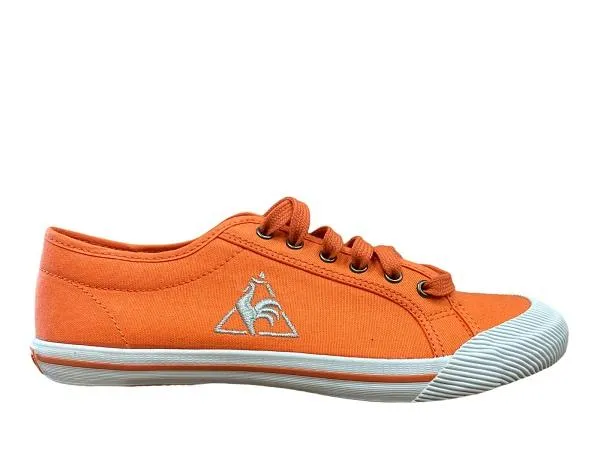ankle - support running shoes Le Coq Sportif scarpa sneakers in tela da donna Deauville 1410466 arancione