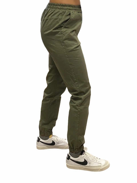 All-Terrain Comfort Hangar93 Pantalone militare in cotone con 1 tasca laterale Z2641J MIL02 verde army