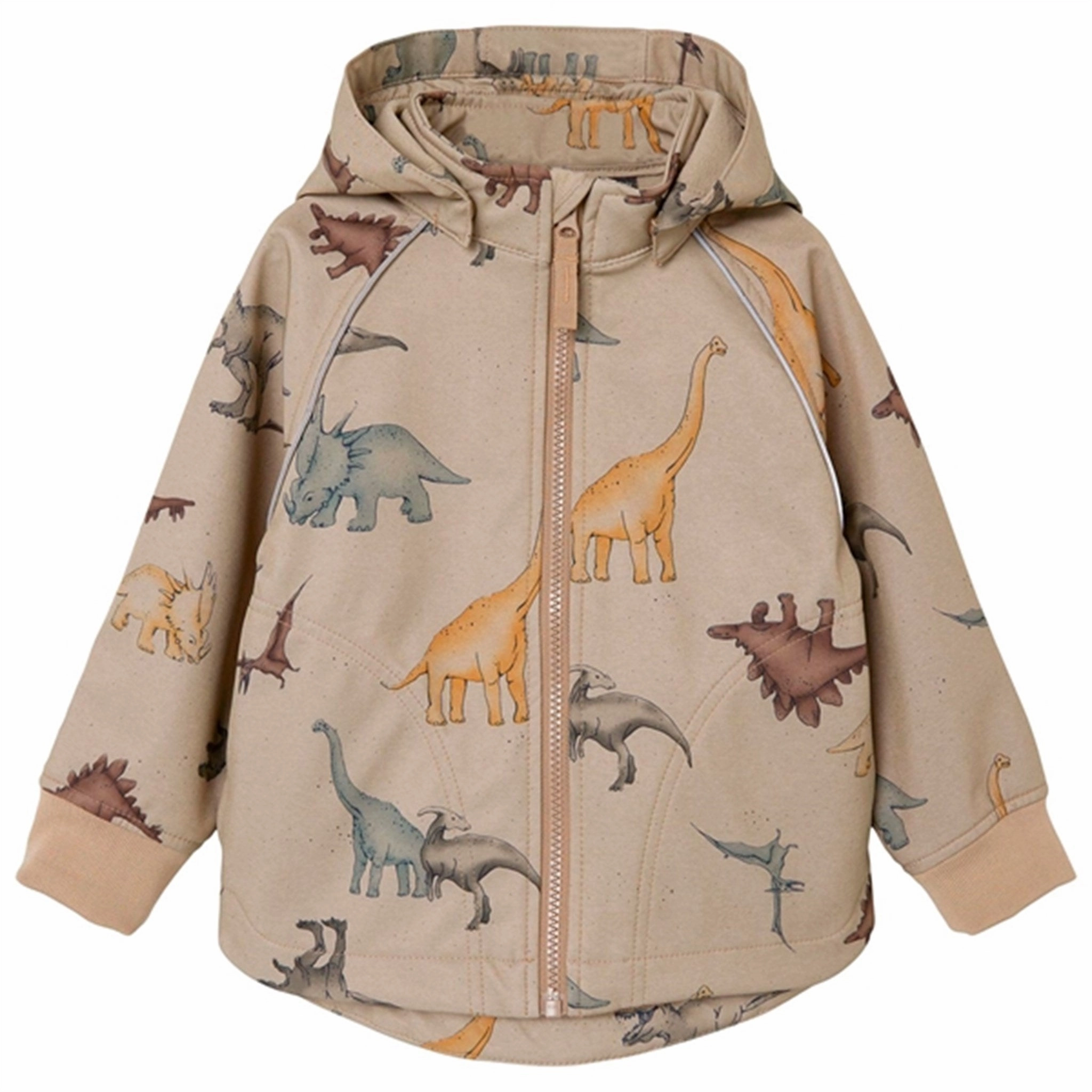 Name it Timber Wolf Alfa Softshell Jacket Dino AirflowVents