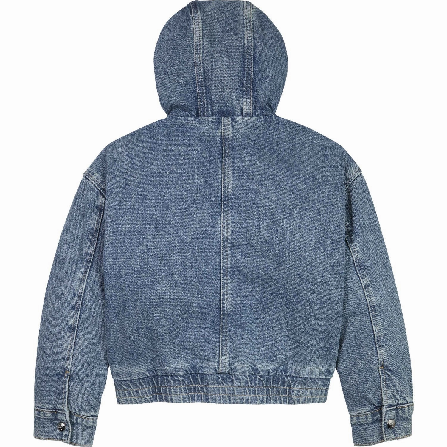 AllPurposeFastening Calvin Klein Modern Blue Cf Denim Hooded Jacket