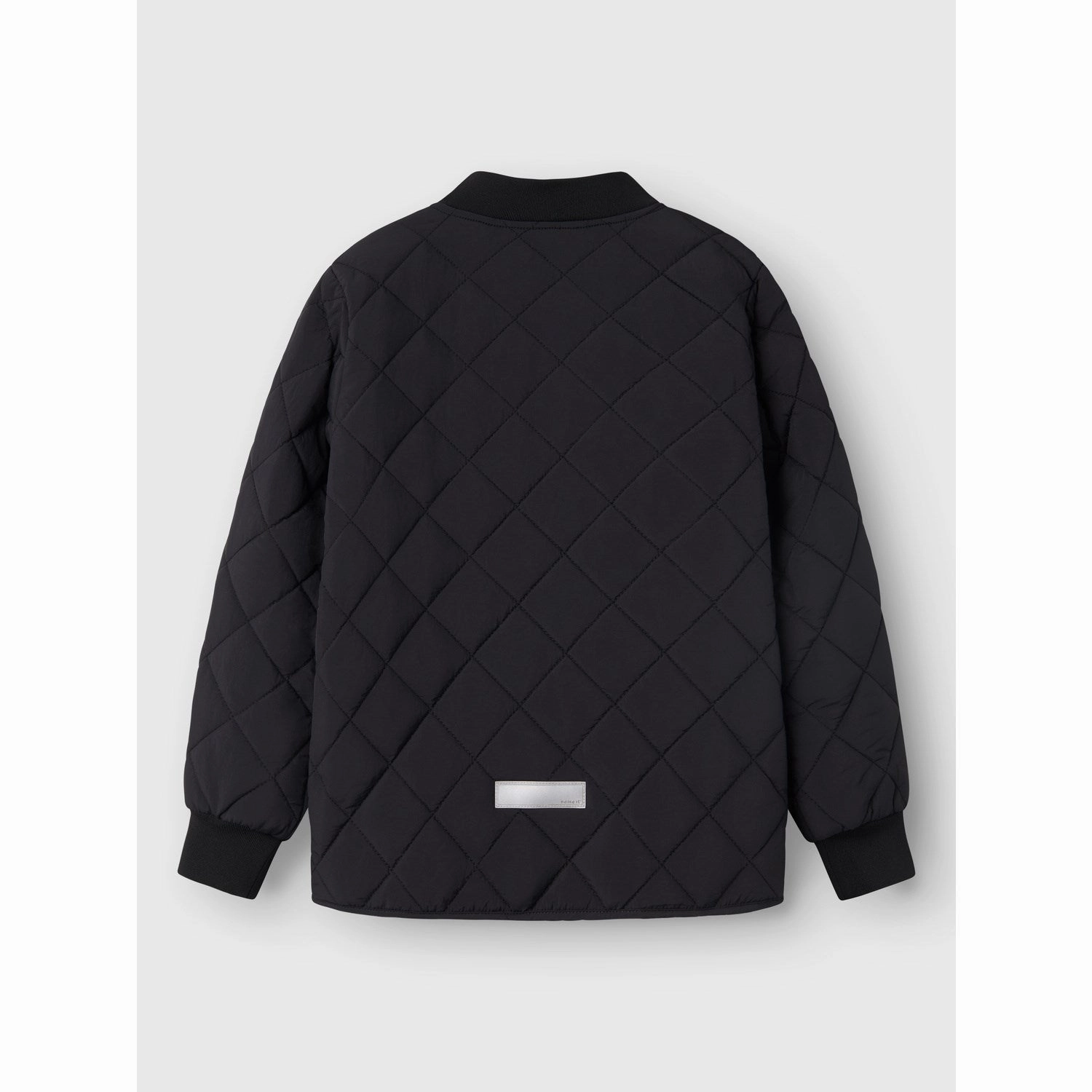 Roll up sleeves Warm Layer Option Name It Black Marlin Quilt Jacket Tb