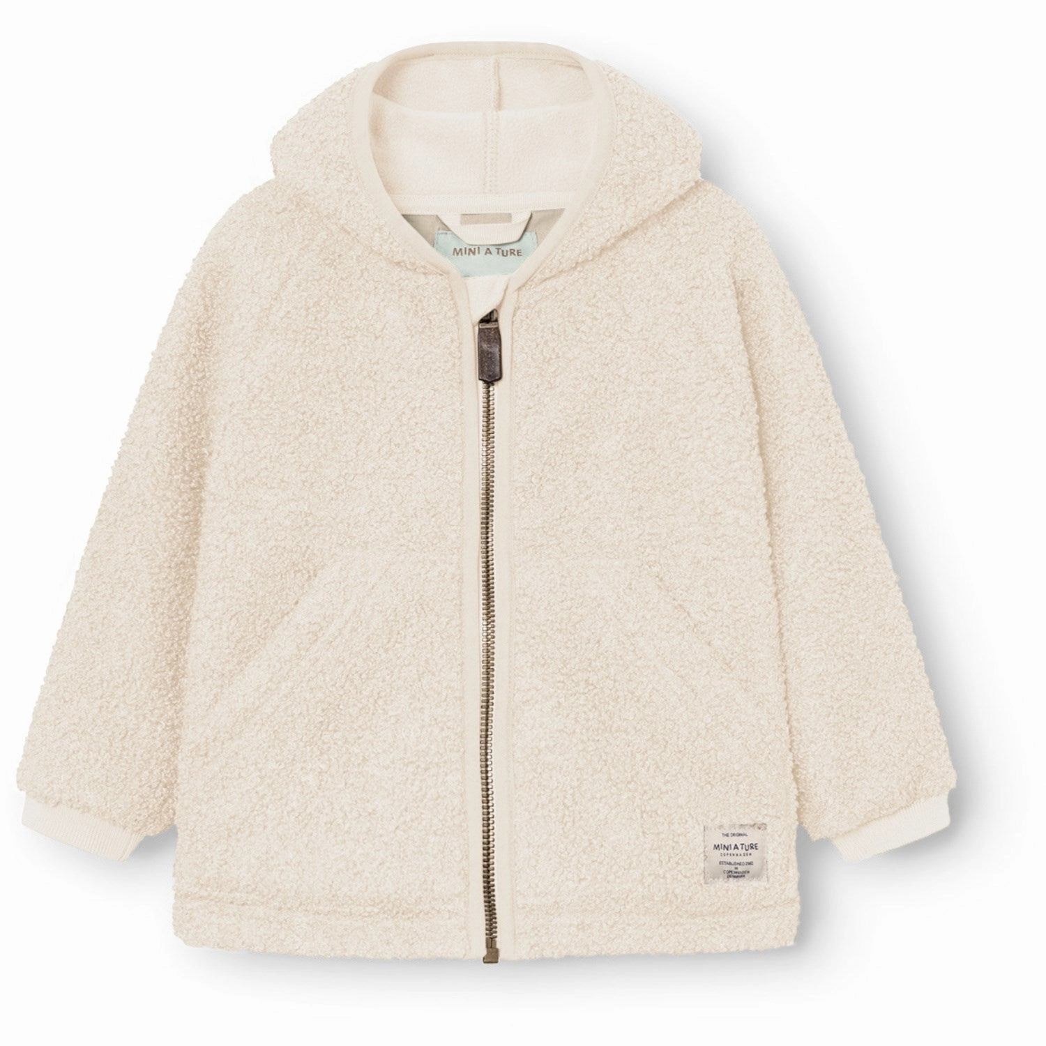 Heat Trapping Layer Mini A ture Angora Cream Matliff Teddyfleece Jacket. GRS