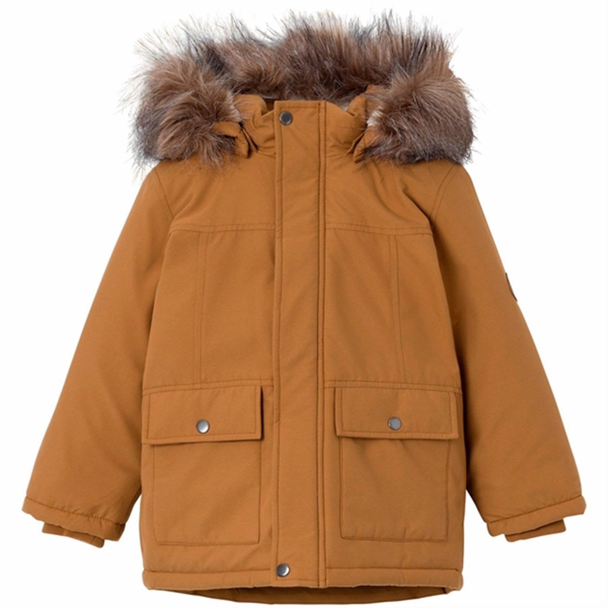 Soft Texture Stretch Comfort Design Name it Rubber Marlin Parka Jacket