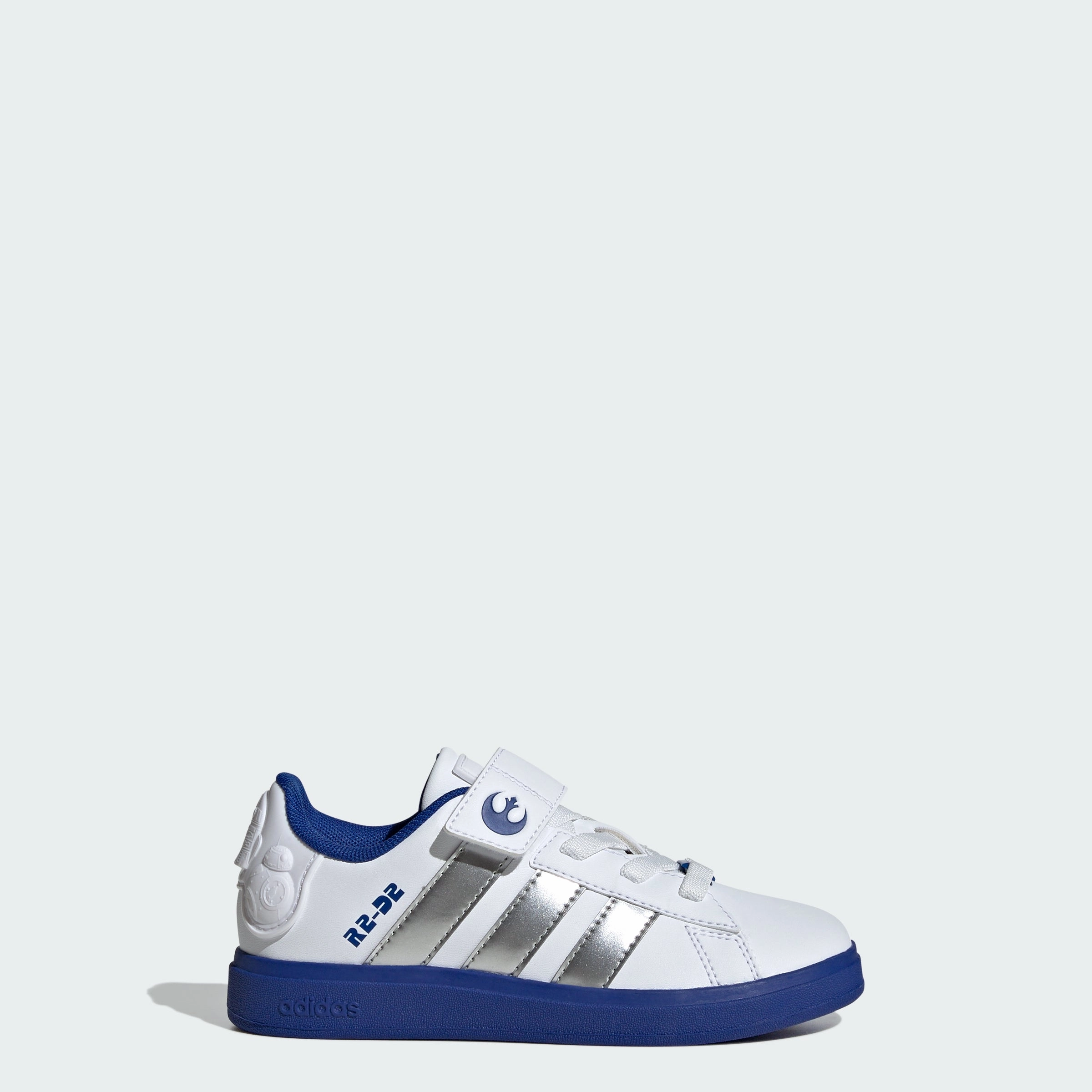 Kids' adidas adidas STAR WARS GRAND COURT 2.0 SHOES CHILDREN Lace Up Seamless Motion Efficiency