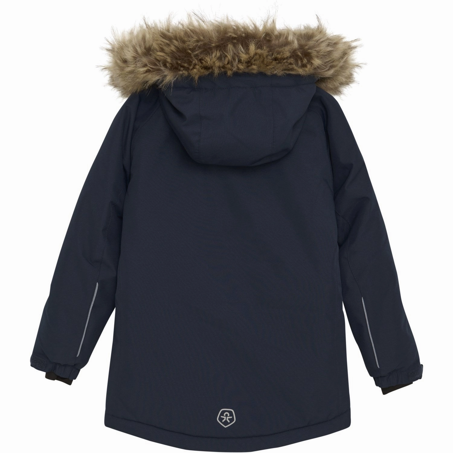 Color Kids Total Eclipse Parka W. Fake Fur Anti Static Weave Windproof Design
