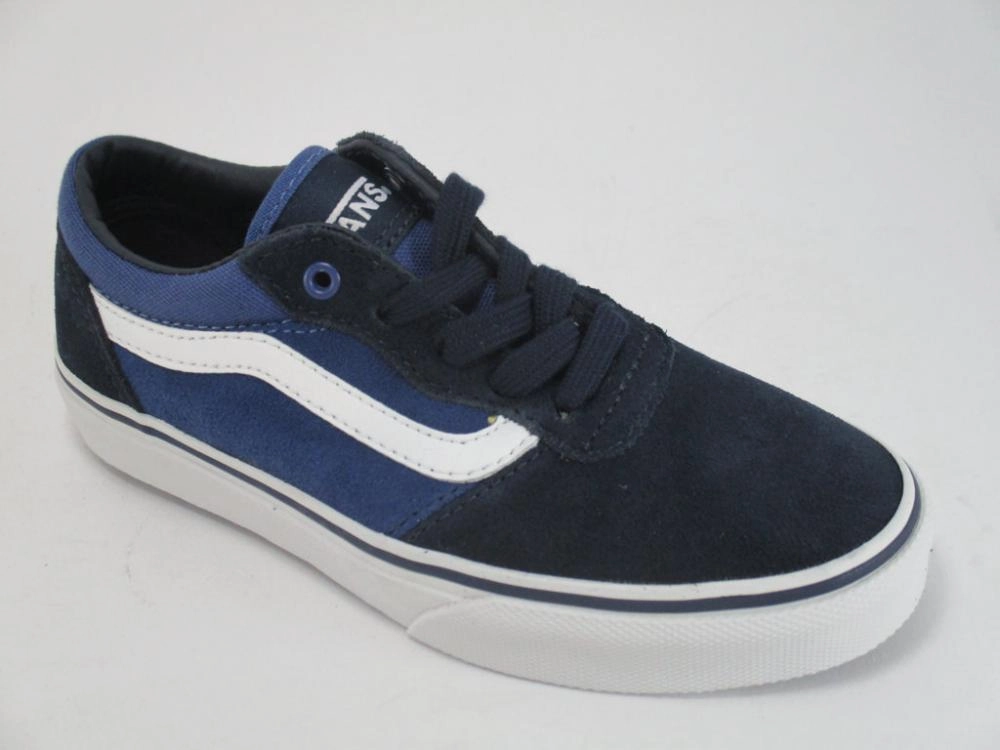 Durable Outsole Grooves Vans scarpa sneakers da bambino Milton VN0QGC8TL blu