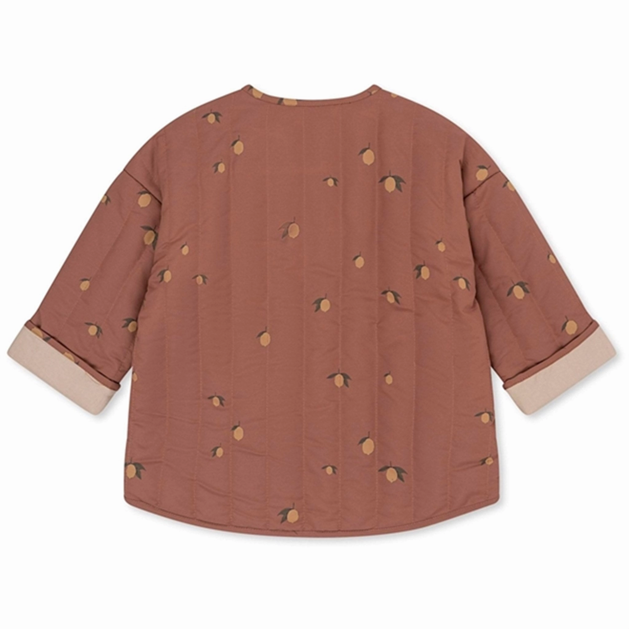 Heat Reflective Layer Snag Proof Surface Konges Sl?jd Stormy Thermo Jacket Brown Lemon