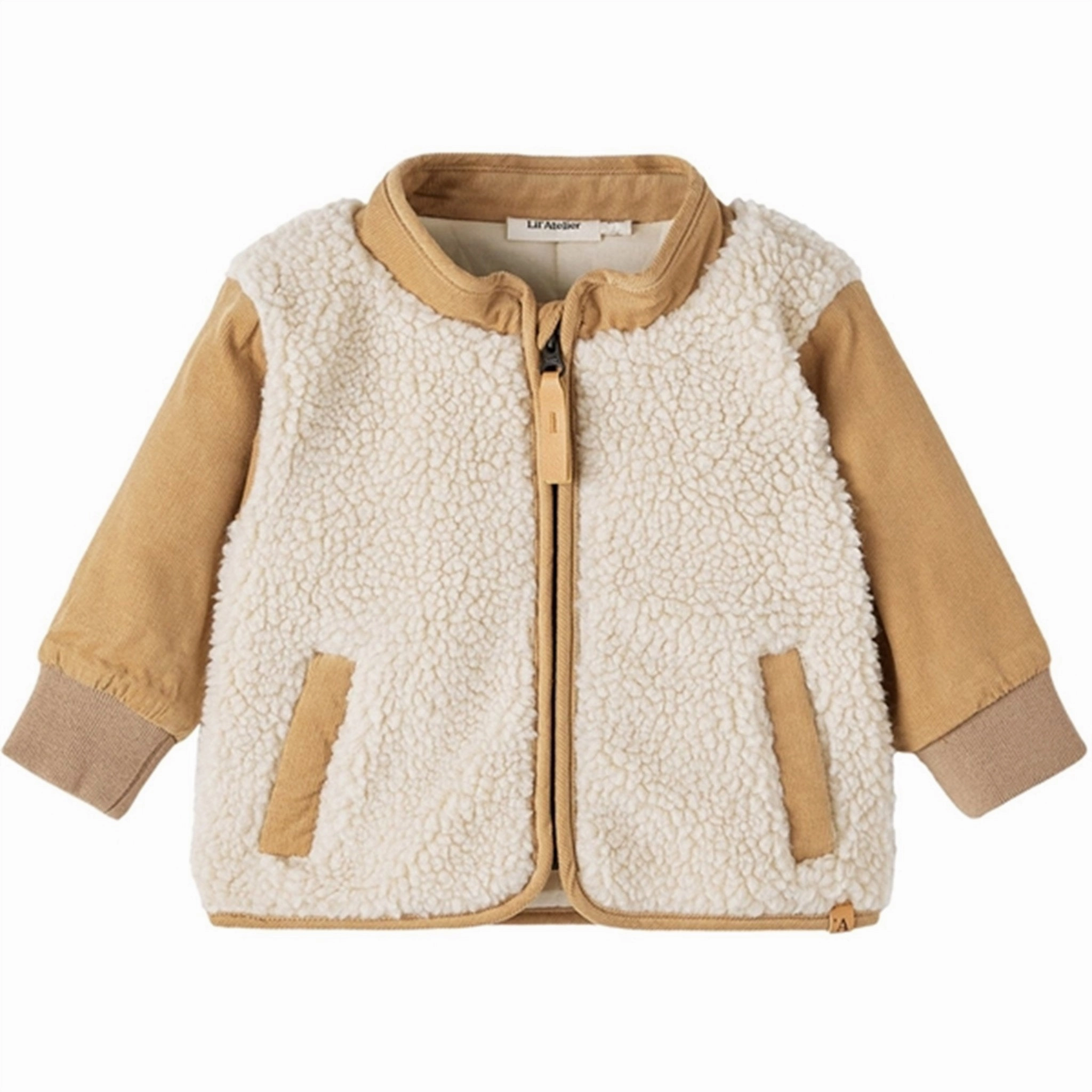 Lil'Atelier Fog Nalo Sherpa Jacket Vegan Safe hypoallergenic material