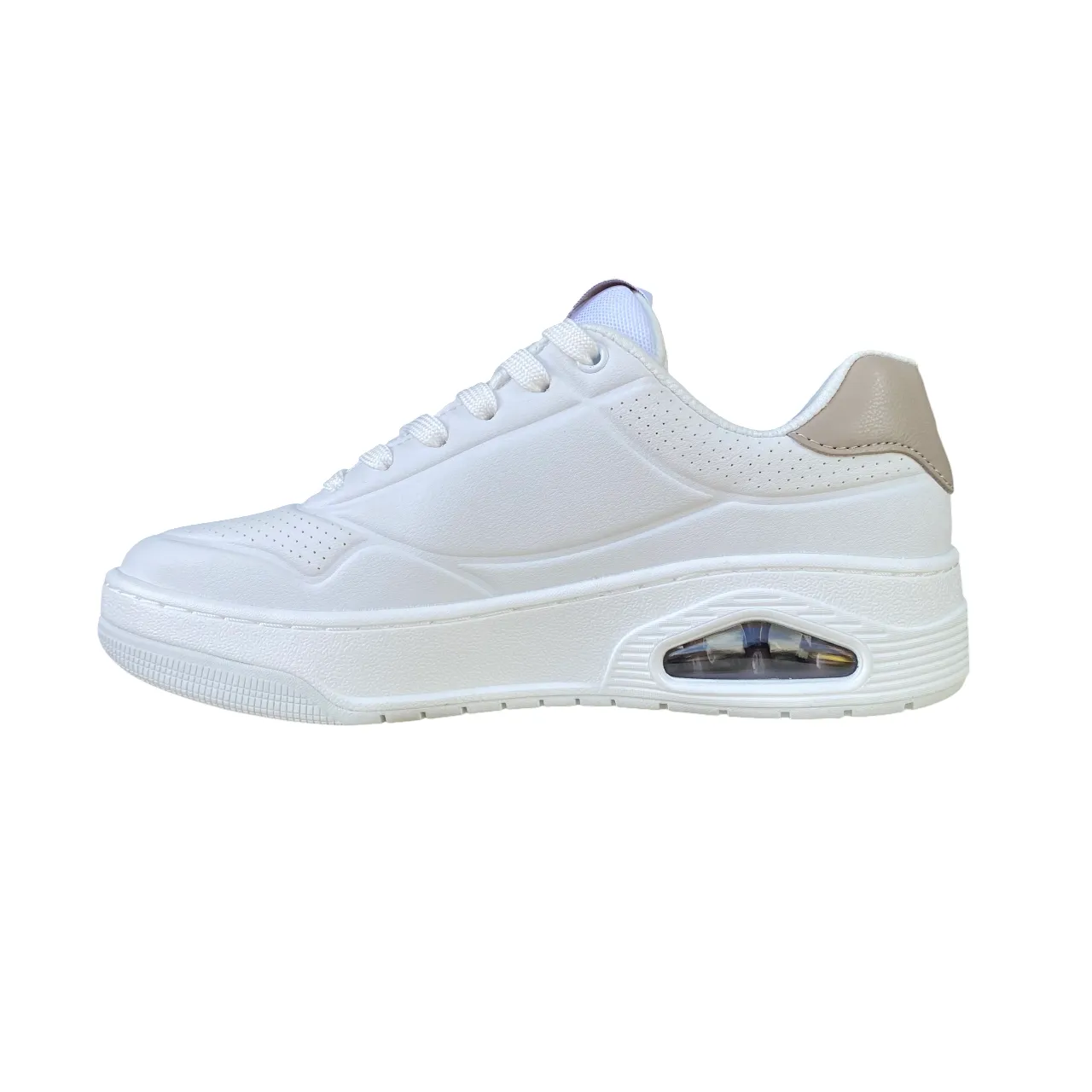 Cost - effective Skechers scarpa sneakers da donna Uno Court Fast Break 177705/WHT bianco