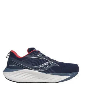Day To Day Torsion Rigidity System Saucony Triumph 22 Men's Running Shoes in Navy/Dusk