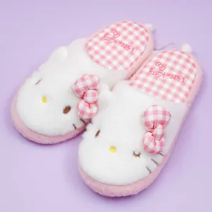 Hello Kitty Gingham Indoor Slippers