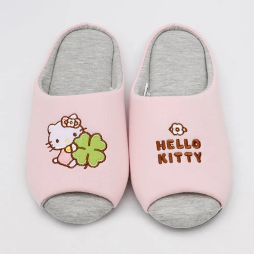 Hello Kitty Non Slip Indoor Slippers (One Size) : Clover