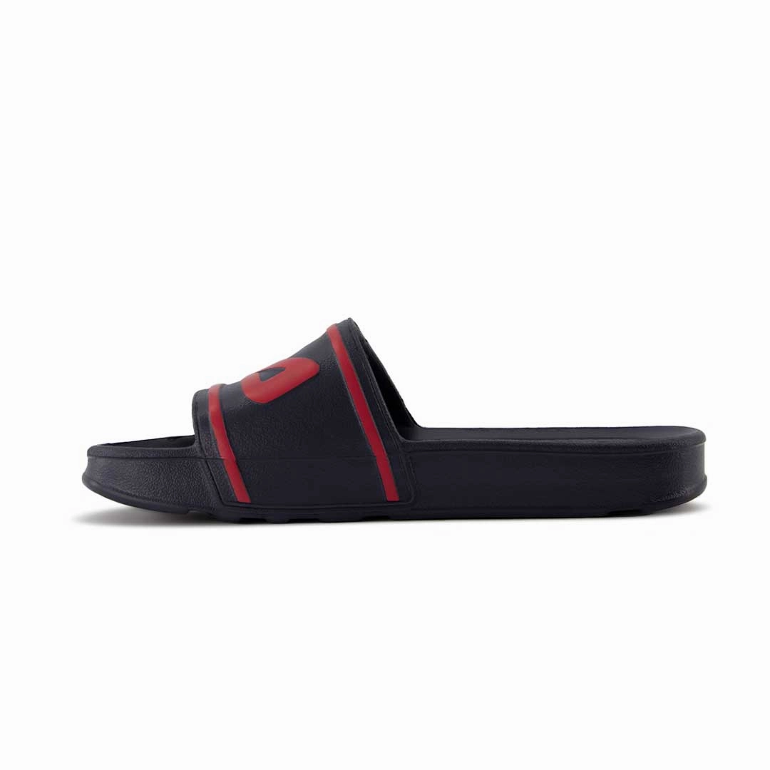FILA - Kids' (Preschool & Junior) Sleek Slides (3SM00021 431) Rubberized Heel Guard Ultimate Cushion