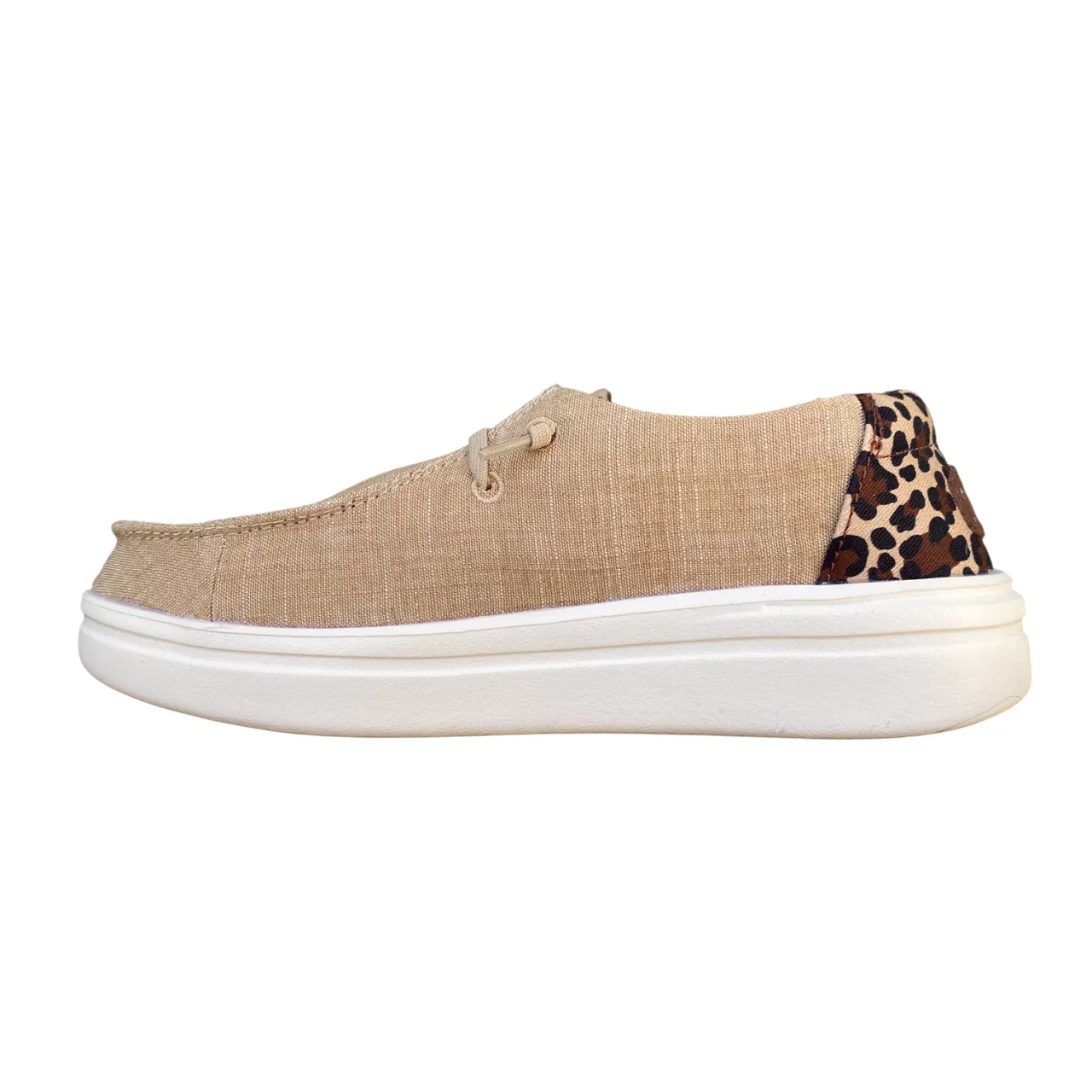 suitable for youth forefoot - strike shoe reaction Hey Dude scarpa sneakers da donna Wendy Rise Animal 43780-2UG tortora-multicolore