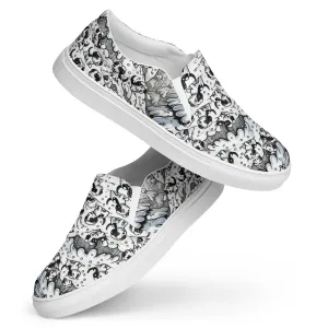 Hidden Dogs - Women’s slip-on canvas shoes designs