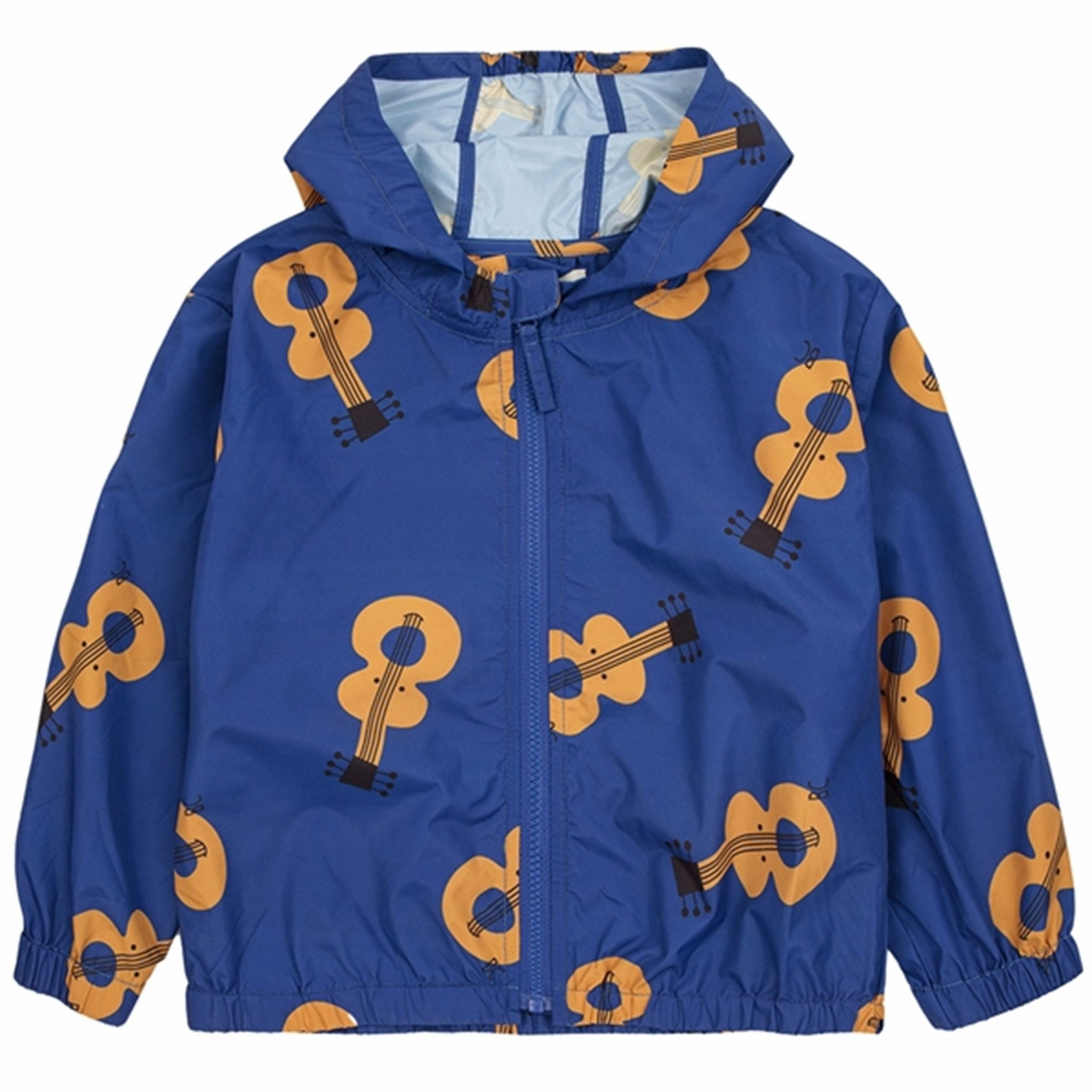 Luxury Appeal AntiStaticFinish Bobo Choses Baby Acoustic Guitar All Over Jacket Wind Stopper Blue